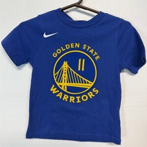 Youth Nike 11 Klay Thompson Royal Golden State Warriors  T-Shirt Size 3T